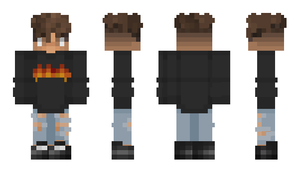 Minecraft skin Luxca