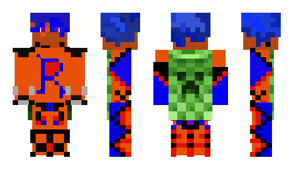 Minecraft skin Rex007