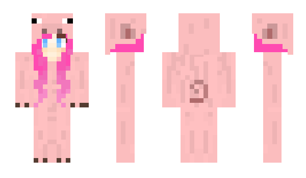 Minecraft skin Princess_Piggy