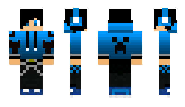 Minecraft skin hUmAn005