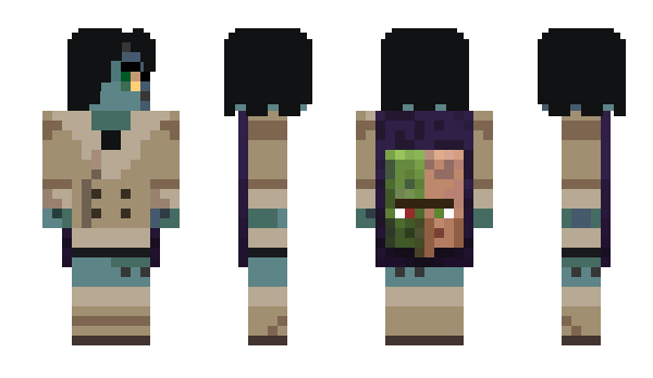 Minecraft skin SparkBag
