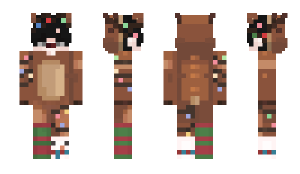 Minecraft skin Mathfu