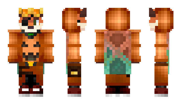 Minecraft скин по нику Emperor_Foxy