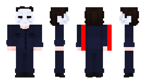 Minecraft skin MichaelMyers1
