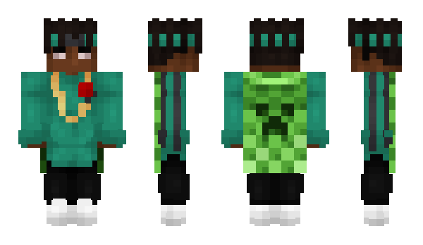 Minecraft скин по нику 3BE3DA