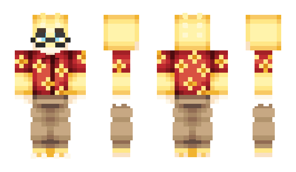 Minecraft skin ChillMiner