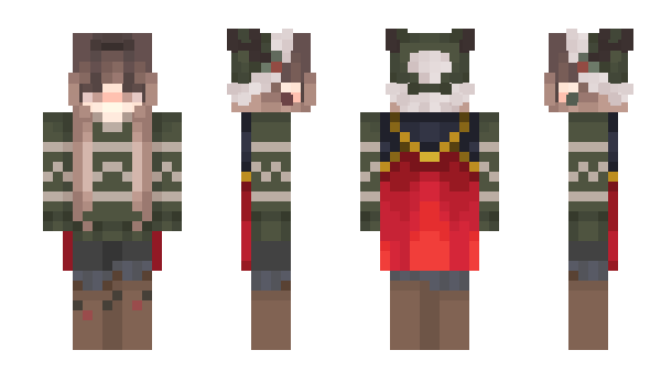 Minecraft скін по ніку MothyMabel