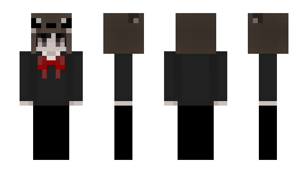 Minecraft skin black9