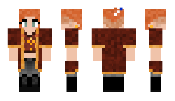 Minecraft скин по нику MikaelaReid