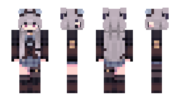 Minecraft skin fivepointstxr