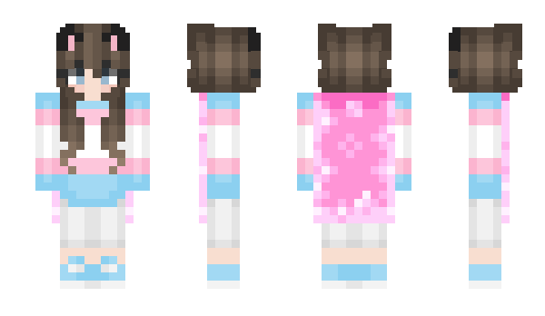 Minecraft skin Wooglefurf