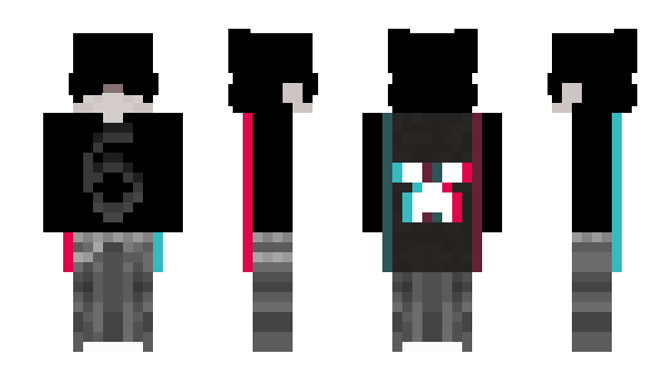 Minecraft skin Vokssi