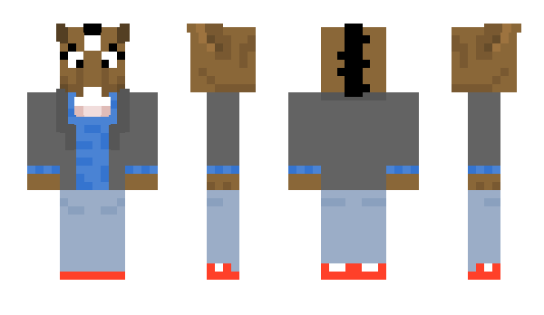 Minecraft skin notsack