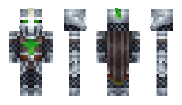 Minecraft skin EmeraldKnight