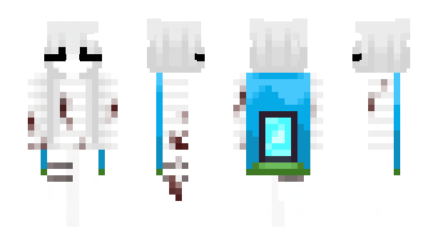 Minecraft skin agressoes