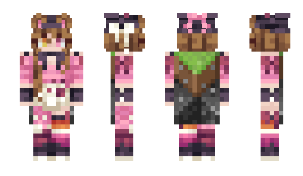 Minecraft скин по нику fuzzychloe