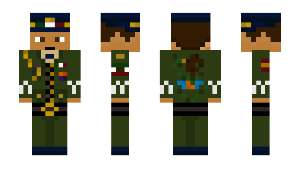 Minecraft skin DerGeneral52