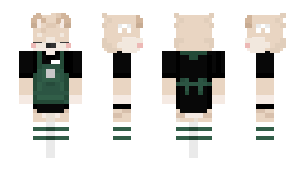 Minecraft skin Vulpoii