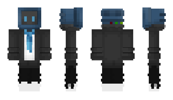 Minecraft skin Cybig