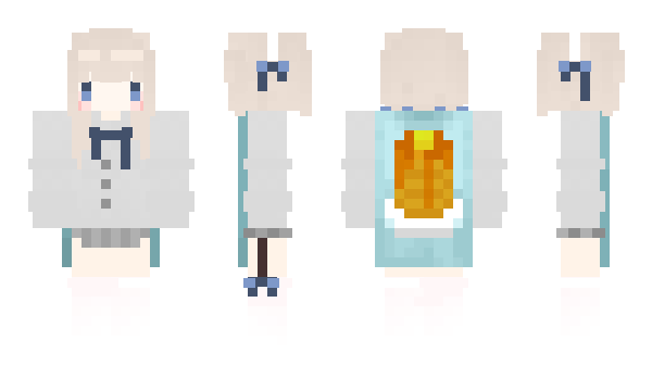 Minecraft skin Nele_Clone