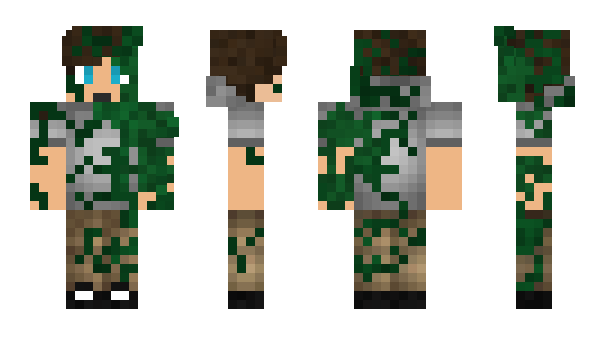 Minecraft skin wiNteD