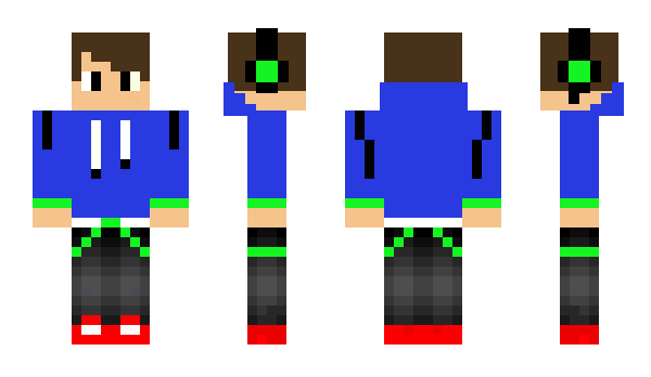 Minecraft skin DJBlackJo