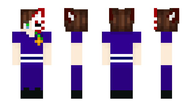 Minecraft скин по нику KitsuAkari618