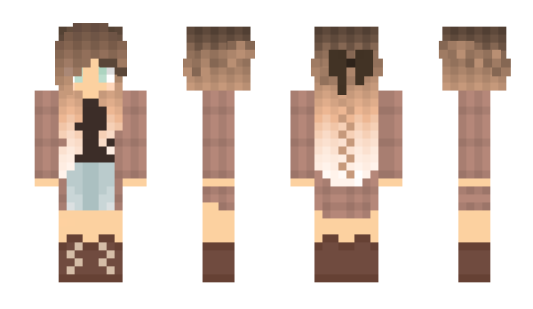 Minecraft skin LilaLara