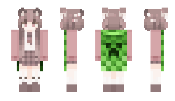 Minecraft skin darkmist2024
