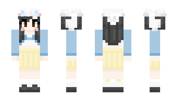 Minecraft skin Strawmi