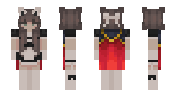 Minecraft skin yxnu