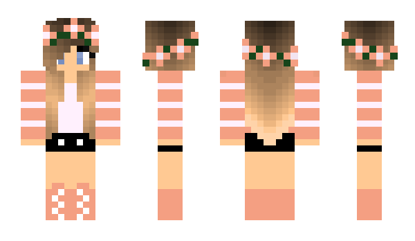 Minecraft skin unicorngirl1