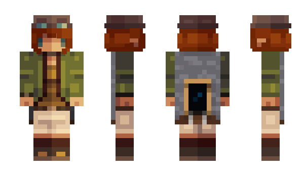 Minecraft skin crickit_