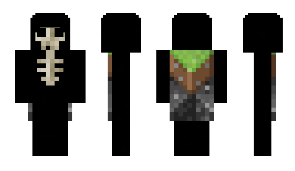 Minecraft скин по нику boneless2