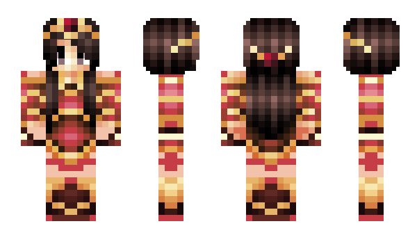 Minecraft skin Mimako