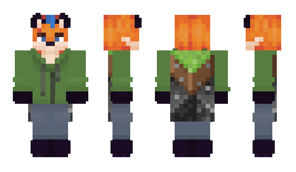 Minecraft skin FURRKA