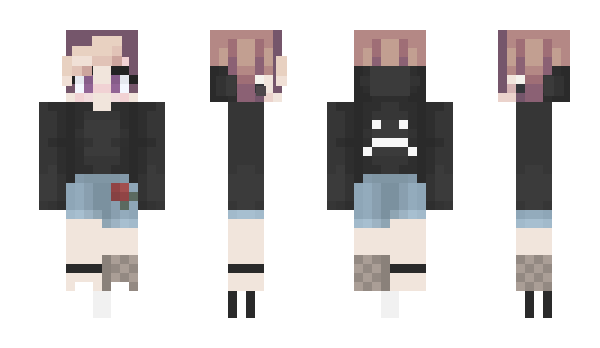 Minecraft skin SilverOak