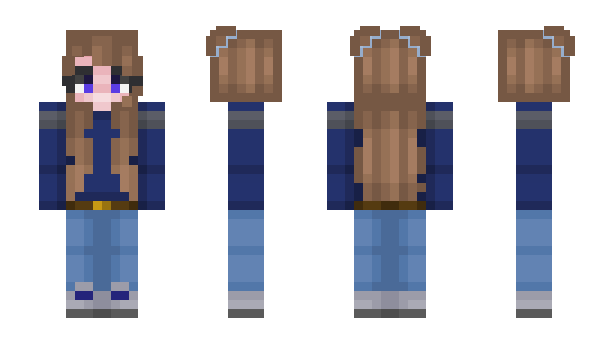 Minecraft skin Sarah3610