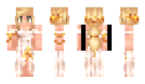 Minecraft skin AfroditaElen