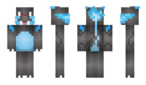Minecraft skin Droges