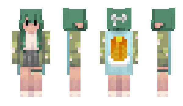 Minecraft скин по нику EunoeVA