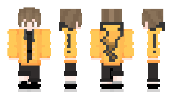 Minecraft skin PikanMC