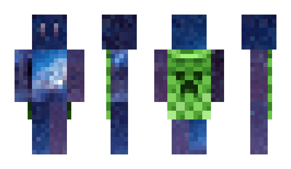 Minecraft скін по ніку GalaxyBender