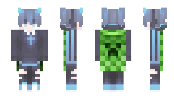 Minecraft skin Doragon_Neko