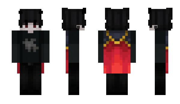 Minecraft skin larpire
