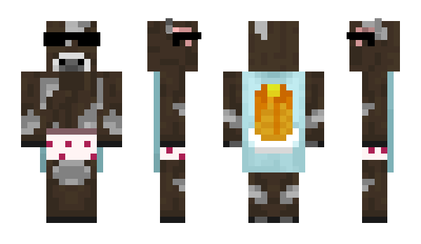 Minecraft скин по нику wojanek
