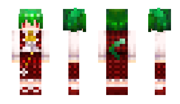 Minecraft скин по нику Osagari