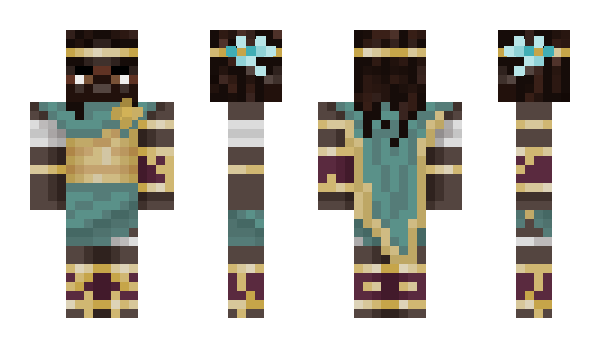 Minecraft skin goldtoof