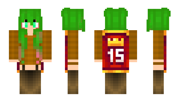 Minecraft skin SapphicVT