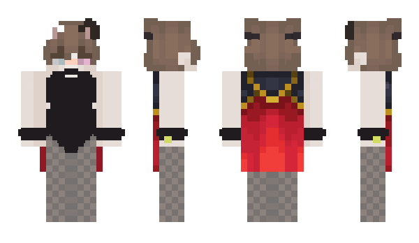 Minecraft skin wAlphaTester